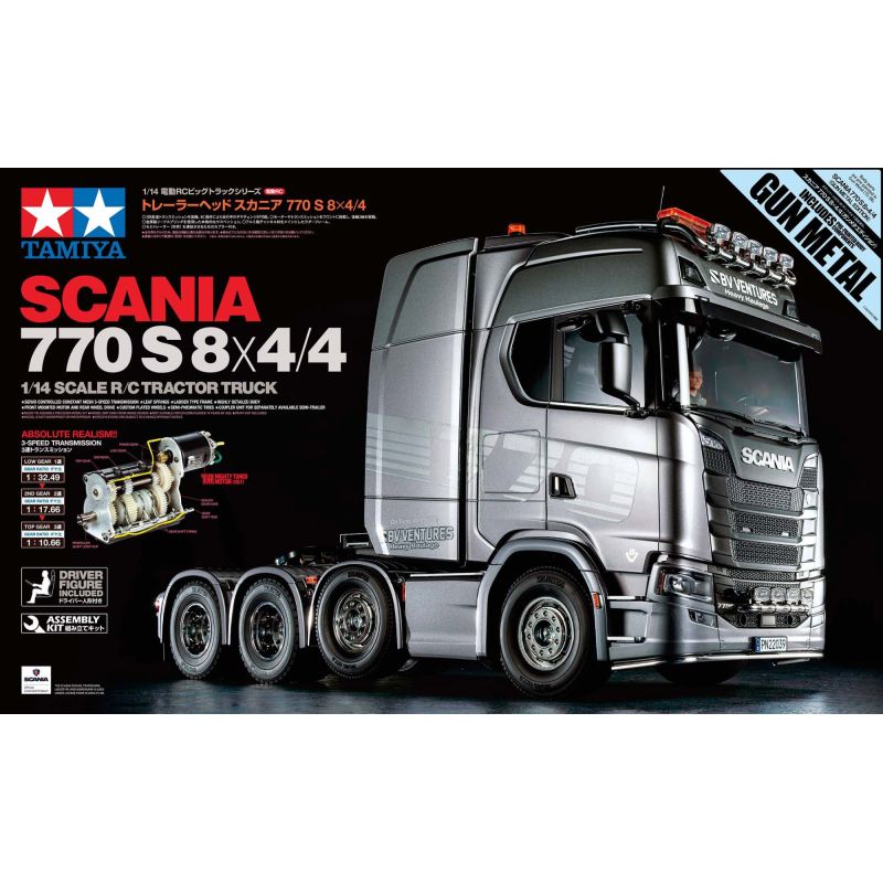 Scania 770 S 8x4/4 gun metal