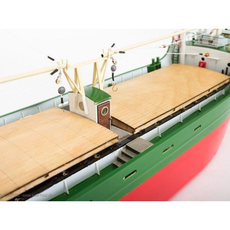 Kit bateau à monter MS Greundiek Küstenmotorschiff Aeronaut 93cm | Ventedemodelisme.fr