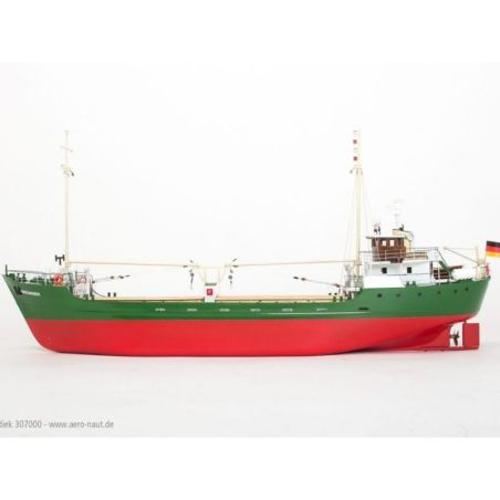 Kit bateau à monter MS Greundiek Küstenmotorschiff Aeronaut 93cm | Ventedemodelisme.fr