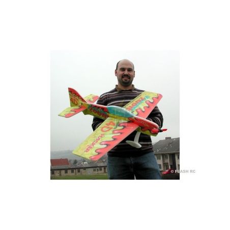 Avion Hacker model Zoom Zoom 4D rouge ARF env.1.00m