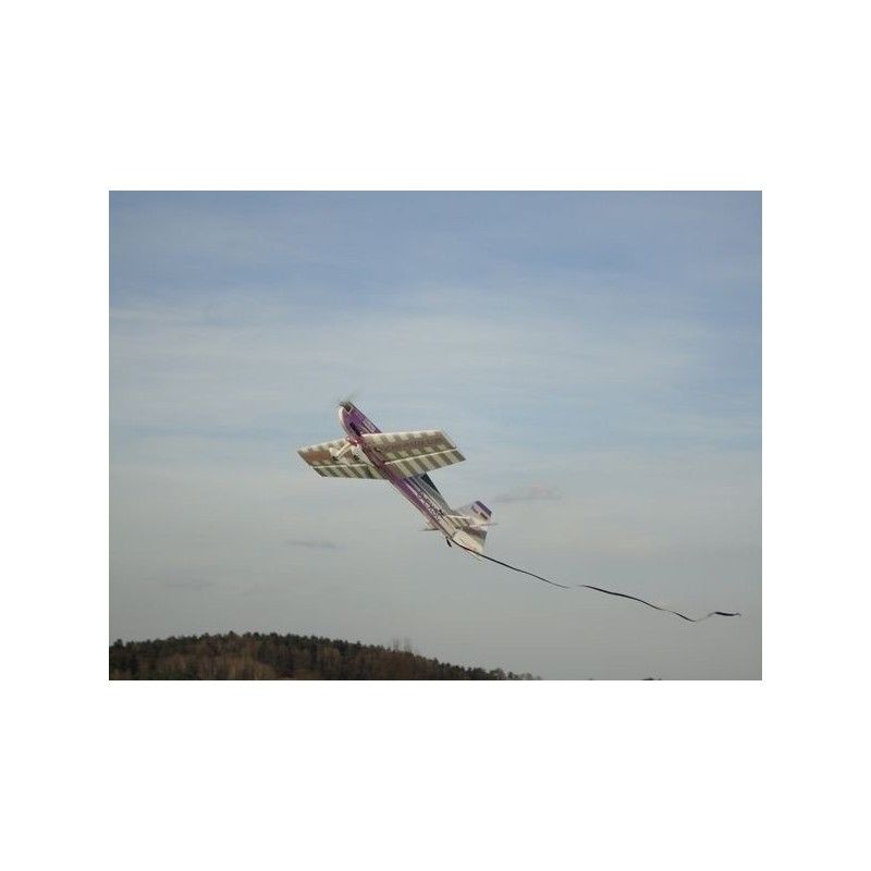 Avion Hacker model Extra 330 SC jaune ARF env.1.00m