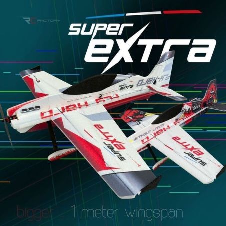 Avion RC Factory EXTRA L GREY env.1.00m