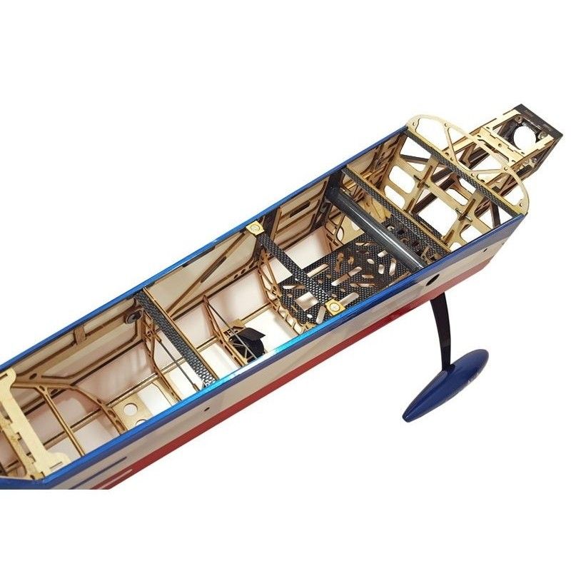 Avion Precision Aerobatics XR 61T bleu ARF env.1.55m