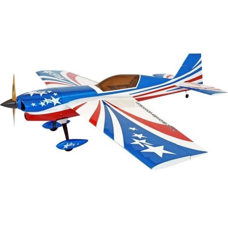 Avion Precision Aerobatics XR 61T bleu ARF env.1.55m