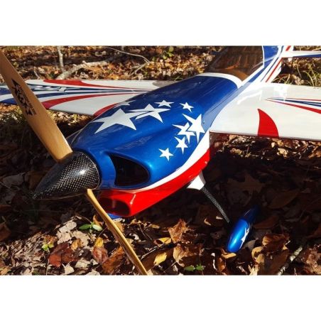 Avion Precision Aerobatics XR 61T bleu ARF env.1.55m