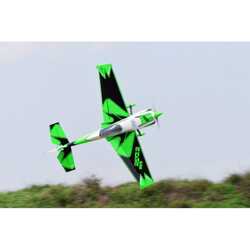 Avion OMPHobby EDGE 540 Vert/Noir ARF VGM env 2.69m OMPHOBBY