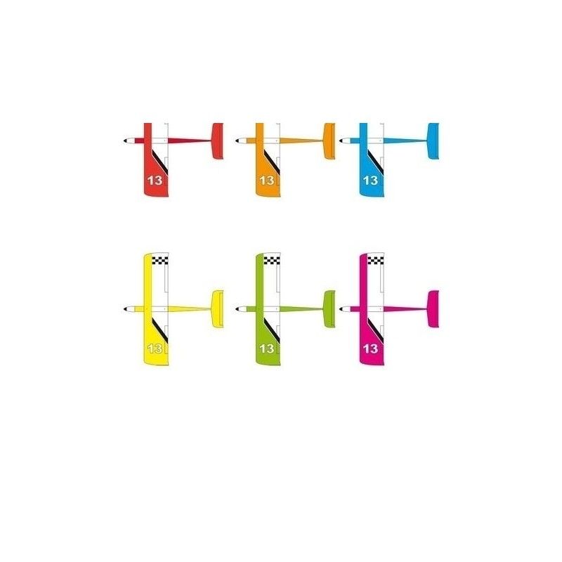 Avion Xpower Petit Chelem jaune fluo ARF env.0,91m