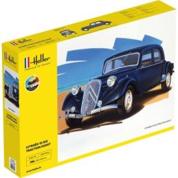 HELLER 56799 MAQUETTE VOITURE STARTER KIT CITROEN 15 SIX TRACTION AVANT 1/8