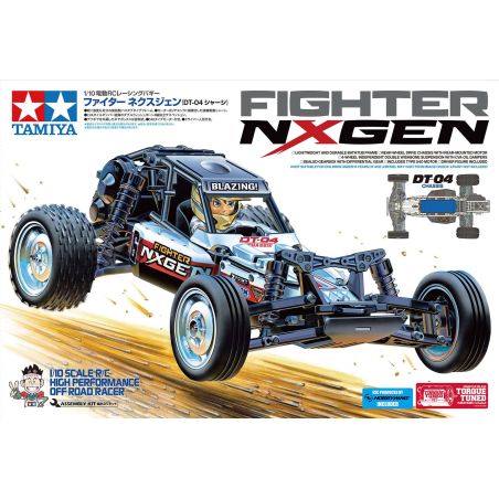 Voiture TT Fighter NXGEN DT04 | Ventedemodelisme.fr