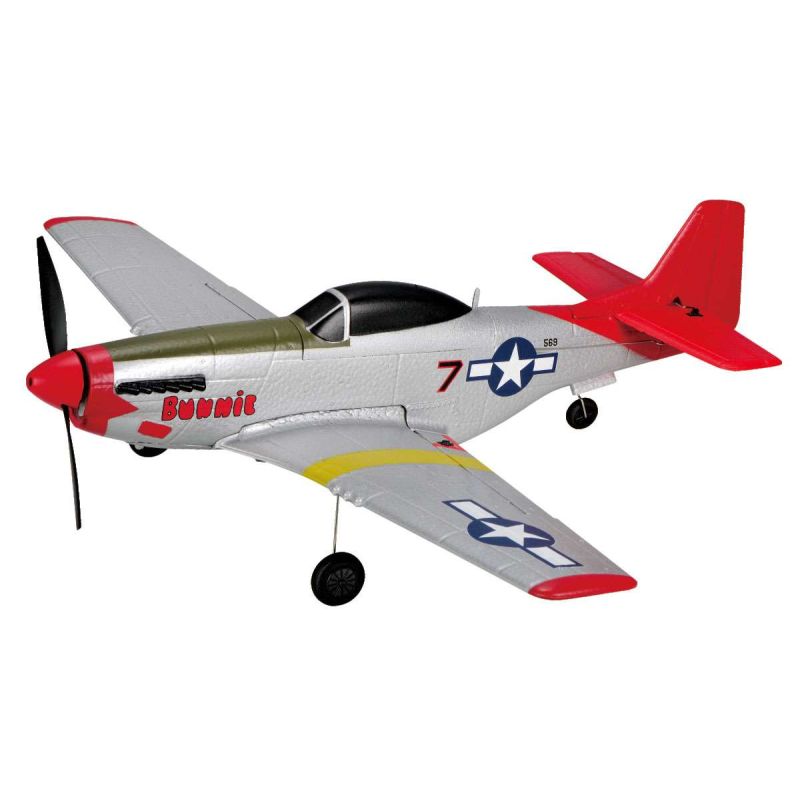 Avion Fun2Fly USAAF fighter Red - EN PROMOTION | Ventedemodelisme.fr