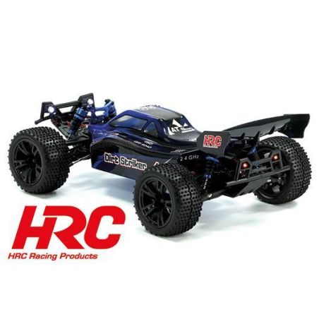 Voiture Auto - 1/10 XL Electrique- 4WD Buggy - RTR - HRC NEOXX - Brushed - Dirt Striker BLEU/NOIR