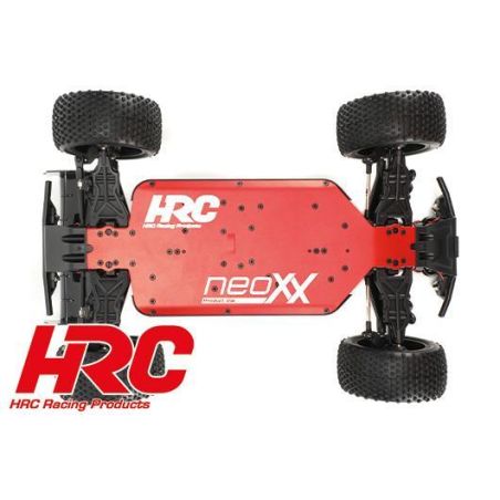 Voiture Auto - 1/10 XL Electrique- 4WD Buggy - RTR - HRC NEOXX - Brushless - Dirt Striker V2 ROUGE/NOIR