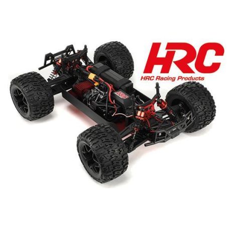 Voiture Auto - 1/10 XL Electrique- 4WD Pickup Truck - RTR - HRC NEOXX - Brushless - Scrapper V2 ROUGE/NOIR