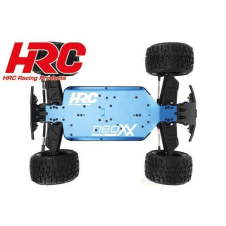 Voiture Auto - 1/10 XL Electrique- 4WD Pickup Truck - RTR - HRC NEOXX - Brushless - Scrapper V2 BLEU/NOIR