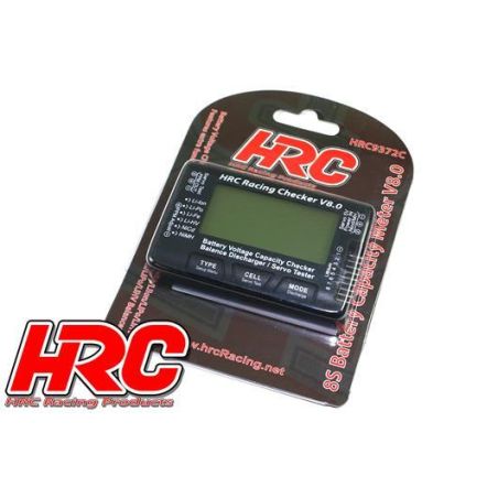 Analyseur de batterie et de servo - 1~8S - Checker & Balancer avec affichage en pourcentage de l'état de l'accu