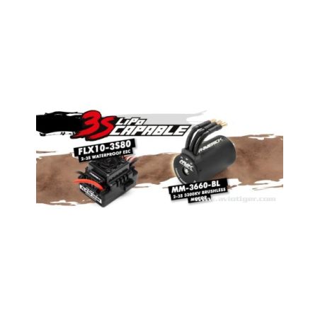Voiture QUANTUM XT 1/10 4X4 FLUX ARGENT