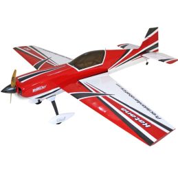 Avion Precision Aerobatics Katana 60 Rouge/Blanc ARF env.1.52m