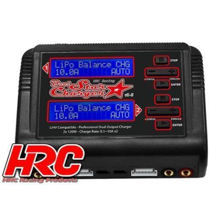 Chargeur - 12/230V - HRC Dual-Star Charger V2.1 - 2x 120W - LSM selection langue