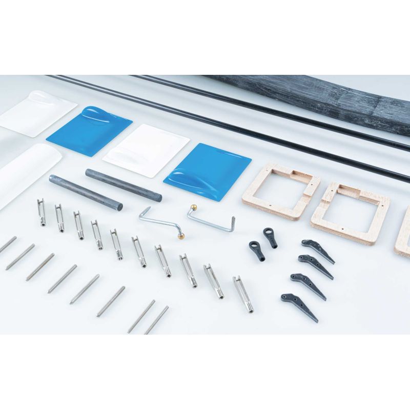 Planeur Robbe Modellsport Avalanche ARF full CFK 2,8m électrique Planeur, tout carbone, blanc-bleu