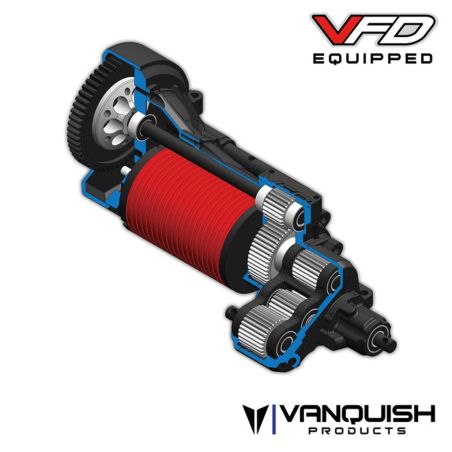 Voiture Vanquish VS4-10 Fordyce RTR - Grey