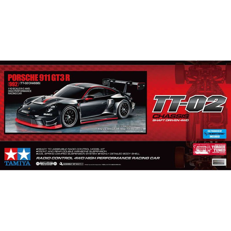 Porsche 911 GT3 R (992) TT02 | Ventedemodelisme.fr