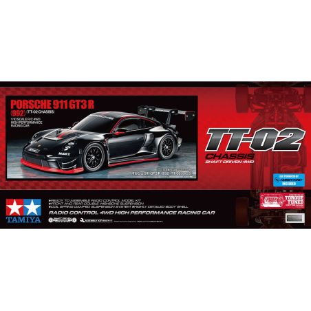 Porsche 911 GT3 R (992) TT02 | Ventedemodelisme.fr