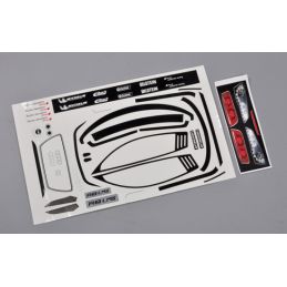 Autocollants basique Audi R8 LMS