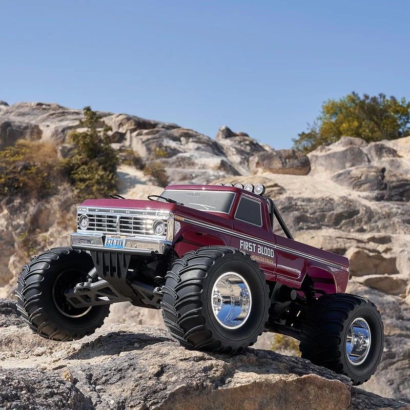 Voiture 1/10 Ford F100 Monster truck RTR kit - First Blood | Ventedemodelisme.fr
