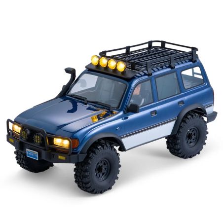 Voiture 1/10 Toyota Land cruiser 80 FCX10Pro scaler ARTR kit (RS ver.) - blue | Ventedemodelisme.fr