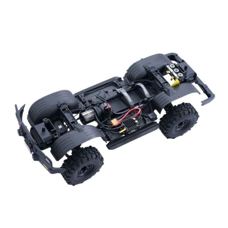 Voiture 1/10 Toyota Land cruiser 80 FCX10Pro scaler ARTR kit (RS ver.) - blue | Ventedemodelisme.fr