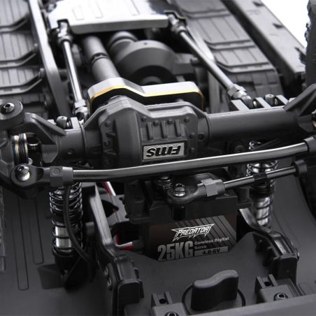 Voiture 1/10 Toyota Land cruiser 80 FCX10Pro scaler ARTR kit (RS ver.) - blue | Ventedemodelisme.fr