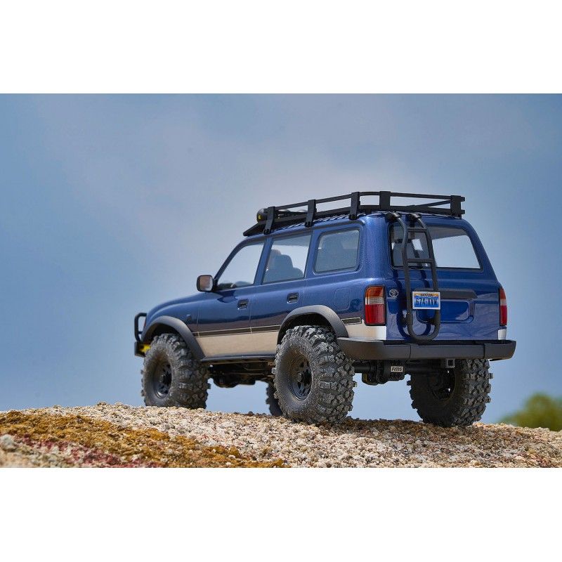 Voiture 1/10 Toyota Land cruiser 80 FCX10Pro scaler ARTR kit (RS ver.) - blue | Ventedemodelisme.fr