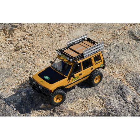 Voiture 1/24 Land rover Discovery 1st gen. FCX24M crawler RTR - camel Trophy