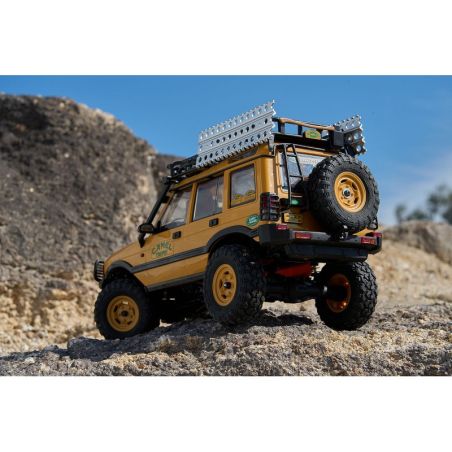 Voiture 1/24 Land rover Discovery 1st gen. FCX24M crawler RTR - camel Trophy