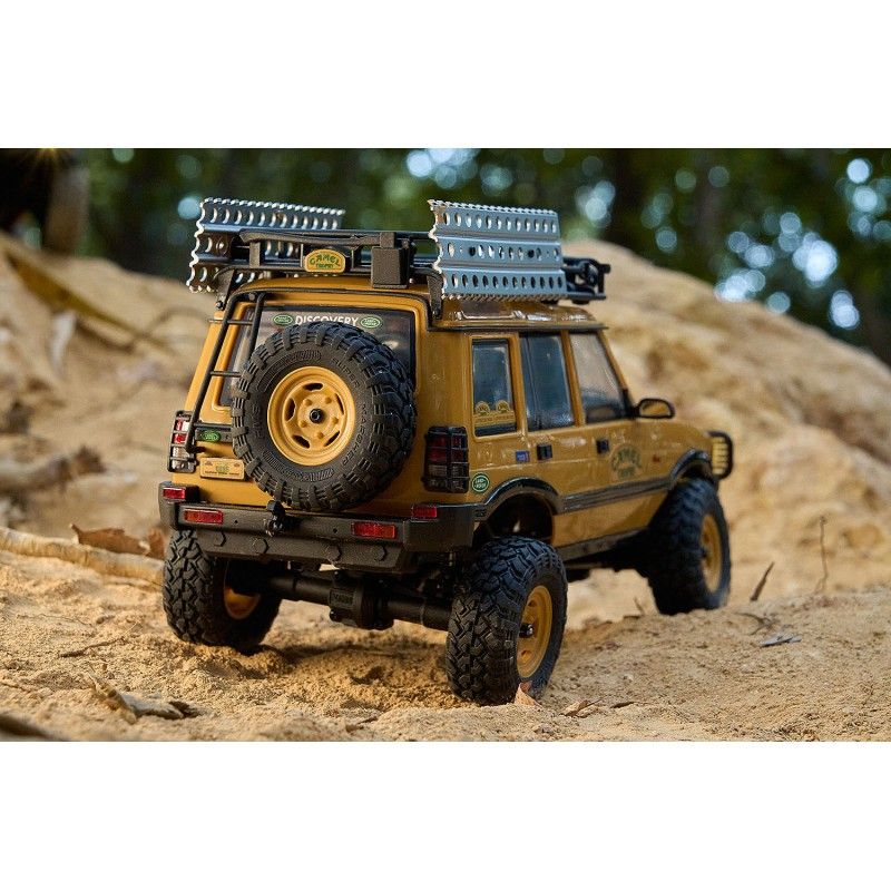 Voiture 1/24 Land rover Discovery 1st gen. FCX24M crawler RTR - camel Trophy