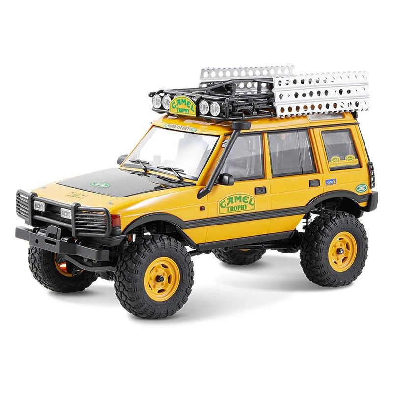 Voiture 1/24 Land rover Discovery 1st gen. FCX24M crawler RTR - camel Trophy