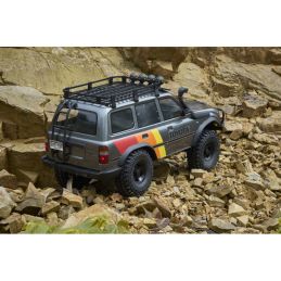 Voiture 1/10 Toyota Land cruiser 80 FCX10 scaler ARTR kit (RS version) - Grey
