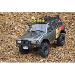 Voiture 1/10 Toyota Land cruiser 80 FCX10 scaler ARTR kit (RS version) - Grey 2