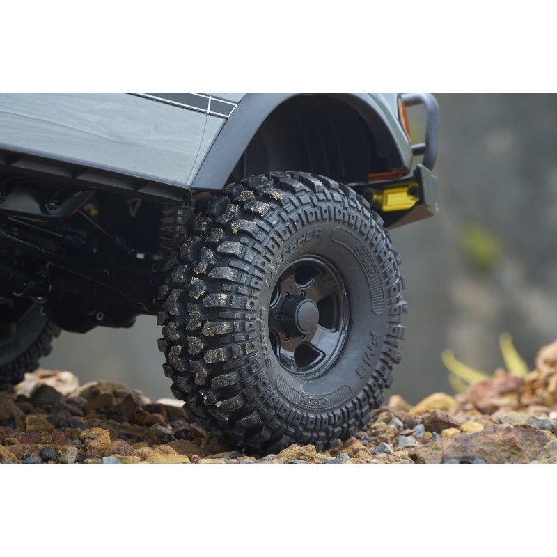 Voiture 1/10 Toyota Land cruiser 80 FCX10 scaler ARTR kit (RS version) - Grey