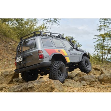 Voiture 1/10 Toyota Land cruiser 80 FCX10 scaler ARTR kit (RS version) - Grey | Ventedemodelisme.fr