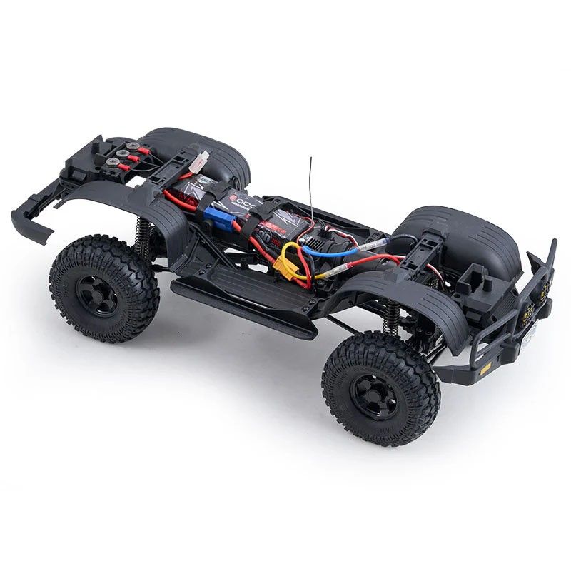 Voiture 1/10 Toyota Land cruiser 80 FCX10 scaler ARTR kit (RS version) - Grey | Ventedemodelisme.fr
