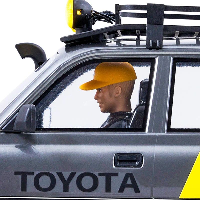 Voiture 1/10 Toyota Land cruiser 80 FCX10 scaler ARTR kit (RS version) - Grey