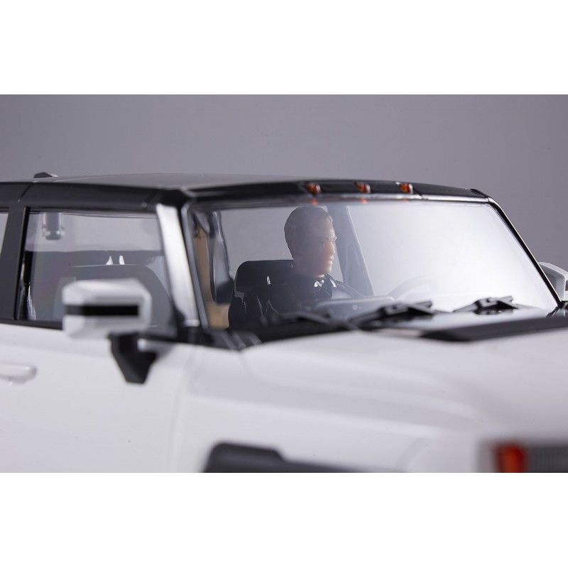 Voiture 1/18 Hummer EV FCX18 scaler RTR car kit - White