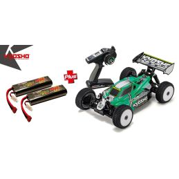 COMBO Kyosho Inferno MP10e RS +Pink Performance PP3-2S4000-D (x2)