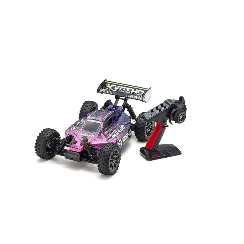 Kyosho Inferno Neo VE 4.0 1:8 RC Brushless EP Readyset - T1 Purple | Ventedemodelisme.fr