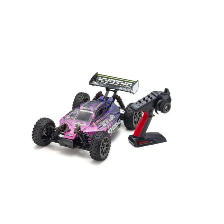 Kyosho Inferno Neo VE 4.0 1:8 RC Brushless EP Readyset - T1 Purple | Ventedemodelisme.fr