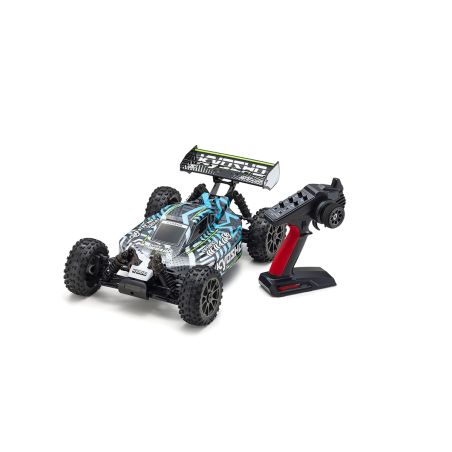 Kyosho Inferno Neo VE 4.0 1:8 RC Brushless EP Readyset - T2 White | Ventedemodelisme.fr