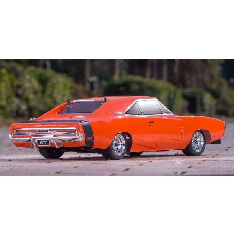 Kyosho Fazer MK2 (L) Dodge Charger 1970 Orange 1:10 Readyset