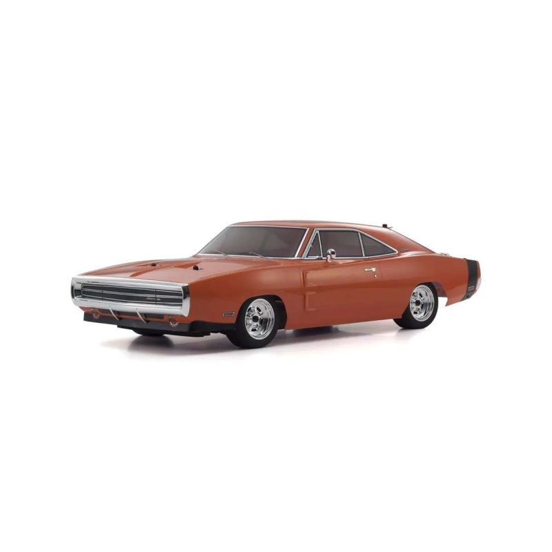 Kyosho Fazer MK2 (L) Dodge Charger 1970 Orange 1:10 Readyset