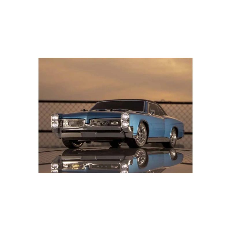 Kyosho Fazer MK2 (L) Pontiac GTO 1967 Tyrol Blue 1:10 Readyset